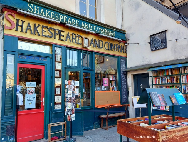 Parigi insolita e segreta. Libreria Shakespeare and Company.