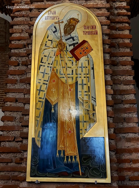 Interno della Chiesa Sveta Sofia a Sofia.